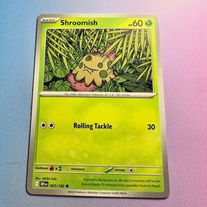 shroomish - 005/182 (common) — pokemon: destined rivals